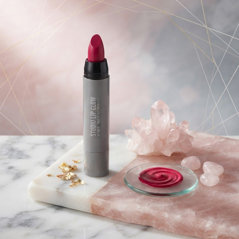 studio lip glow tinted lip balm