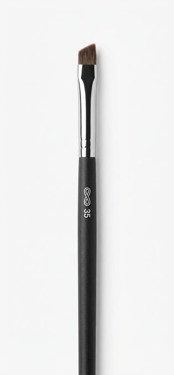 Angled brush