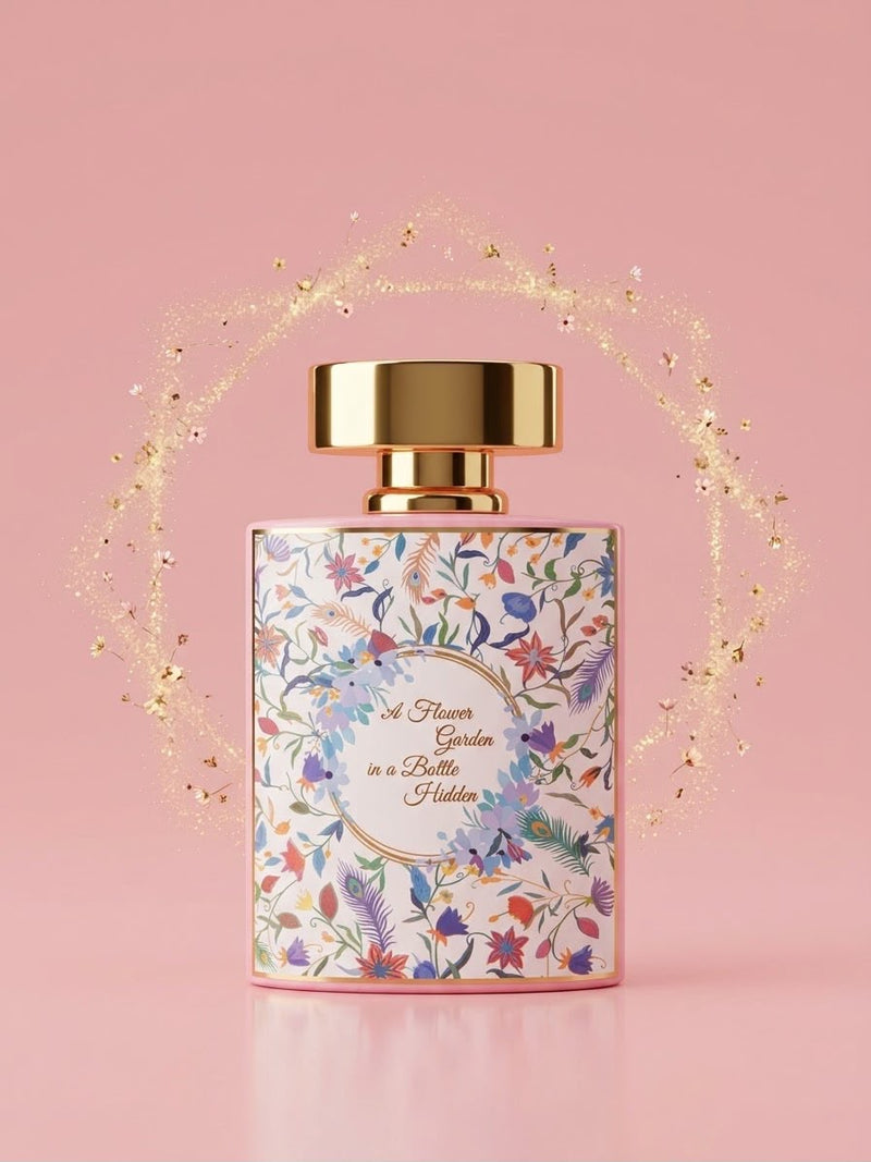 A Flower Garden in a Bottle Hidden